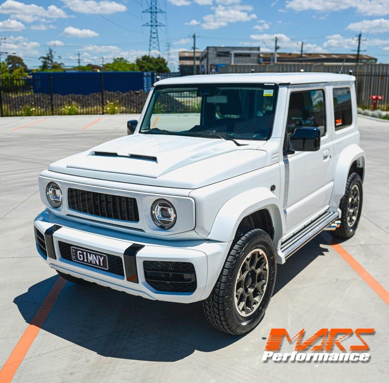 G63 AMG Style Running Boards Side Step Bar for SUZUKI Jimny GJ 2019 - 2024 - Mars Performance