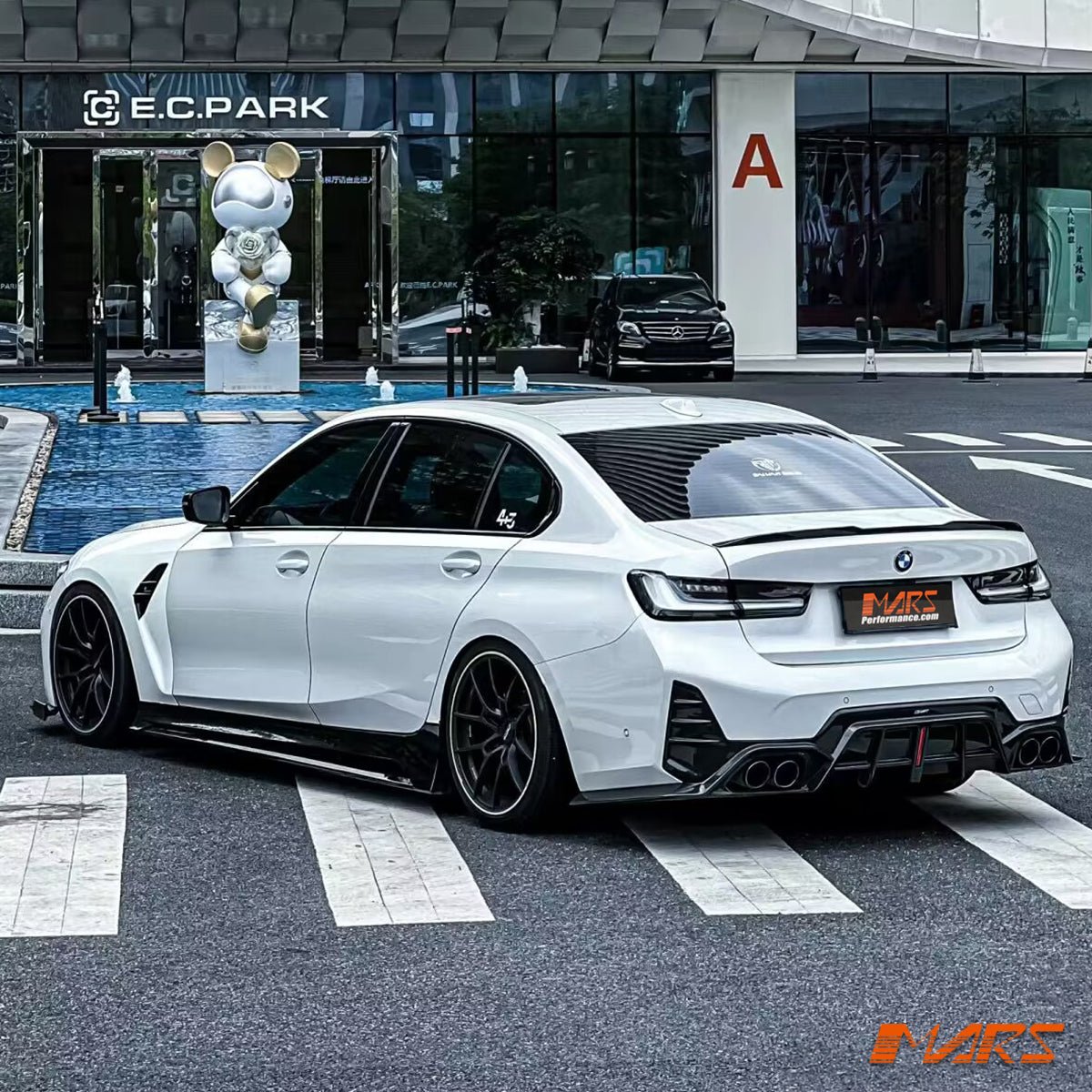 G80 M3 Style Side Fender Guards Bodykit with Vents for BMW 3 - Series G20 Sedan & G21 Wagon 2018 - 2025 - Mars Performance