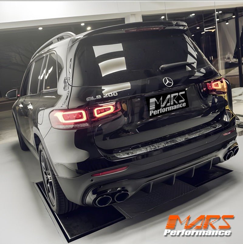 GLB45 Style Rear Diffuser Bodykit for Mercedes - Benz GLB - Class X247 with AMG Sport Bumper Bar & GLB35 - Mars Performance