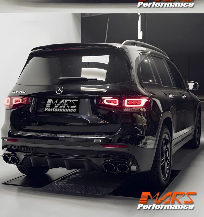GLB45 Style Rear Diffuser Bodykit for Mercedes - Benz GLB - Class X247 with AMG Sport Bumper Bar & GLB35 - Mars Performance