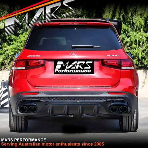GLB45 Style Rear Diffuser Bodykit for Mercedes - Benz GLB - Class X247 with AMG Sport Bumper Bar & GLB35 - Mars Performance