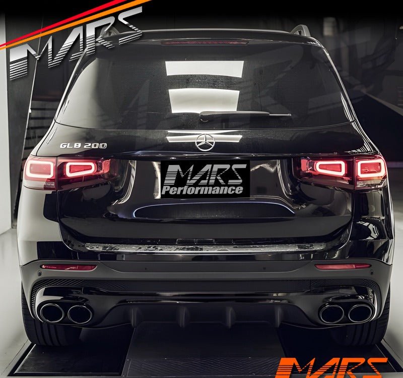 GLB45 Style Rear Diffuser Bodykit for Mercedes - Benz GLB - Class X247 with AMG Sport Bumper Bar & GLB35 - Mars Performance