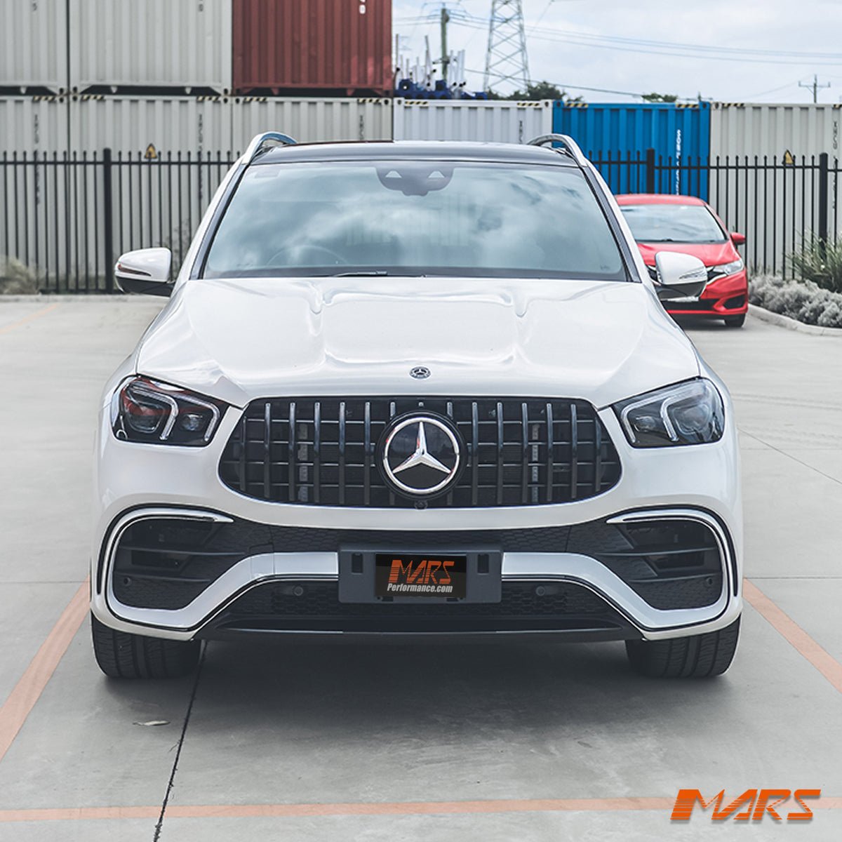 GLE63 - S Style Front Bumper Bar Bodykit & Grill for Mercedes - Benz W167 GLE - Class V167 Hatch C167 Coupe & GLE53 AMG 2019 - 2025 - Mars Performance