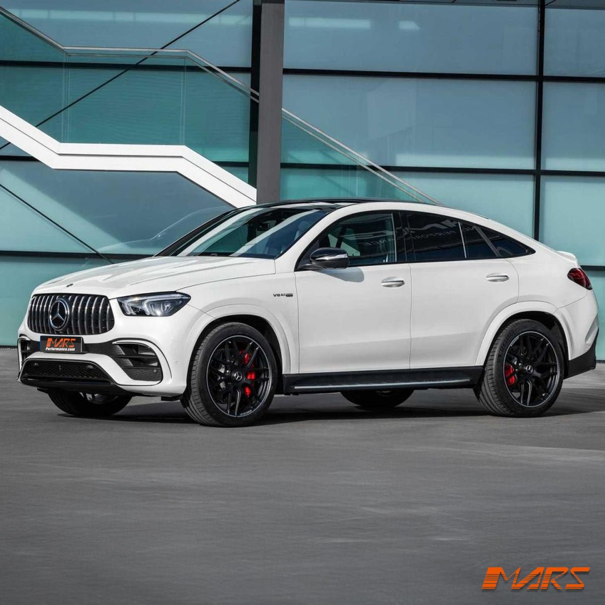GLE63 - S Style Front Bumper Bar Bodykit & Grill for Mercedes - Benz W167 GLE - Class V167 Hatch C167 Coupe & GLE53 AMG 2019 - 2025 - Mars Performance