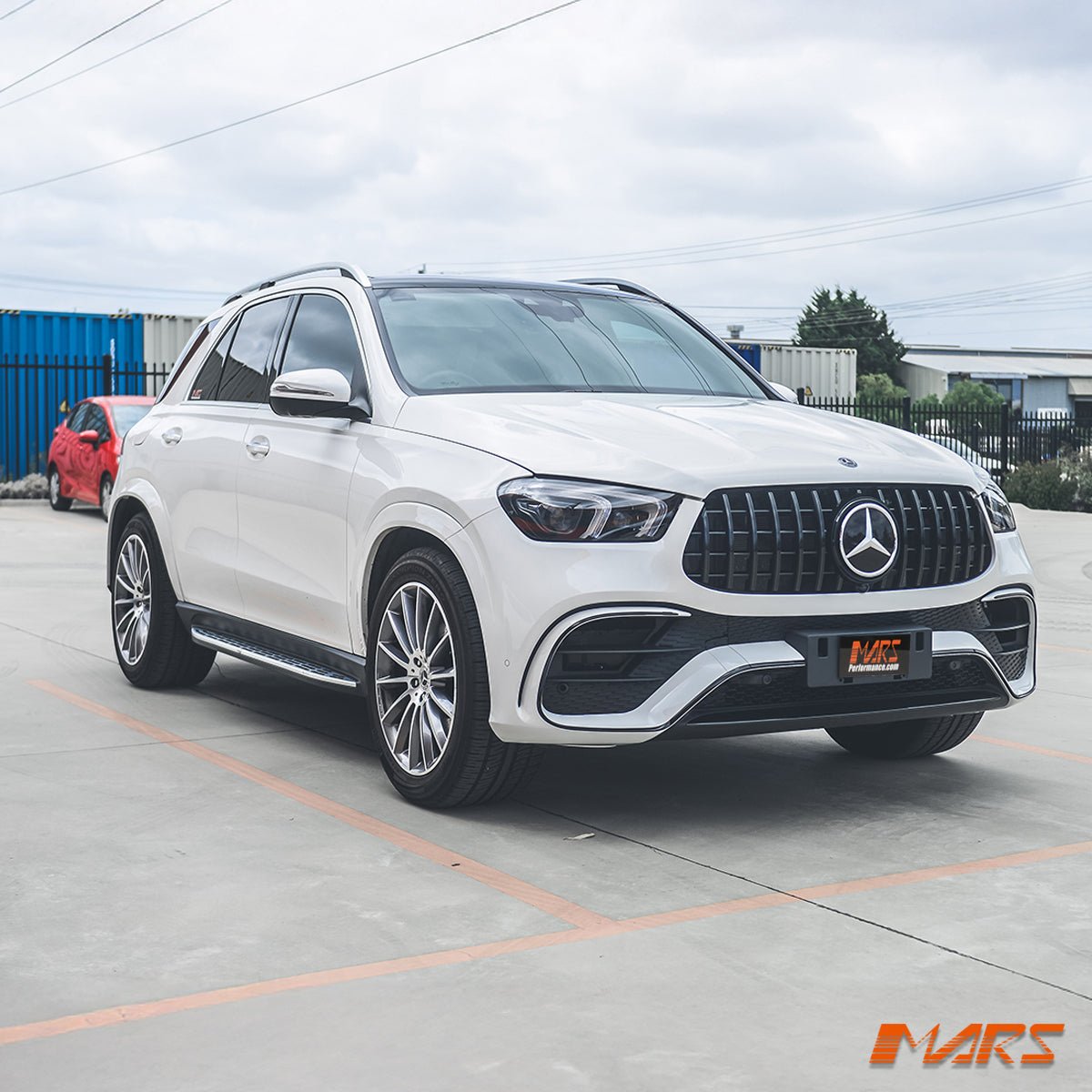 GLE63 - S Style Front Bumper Bar Bodykit & Grill for Mercedes - Benz W167 GLE - Class V167 Hatch C167 Coupe & GLE53 AMG 2019 - 2025 - Mars Performance