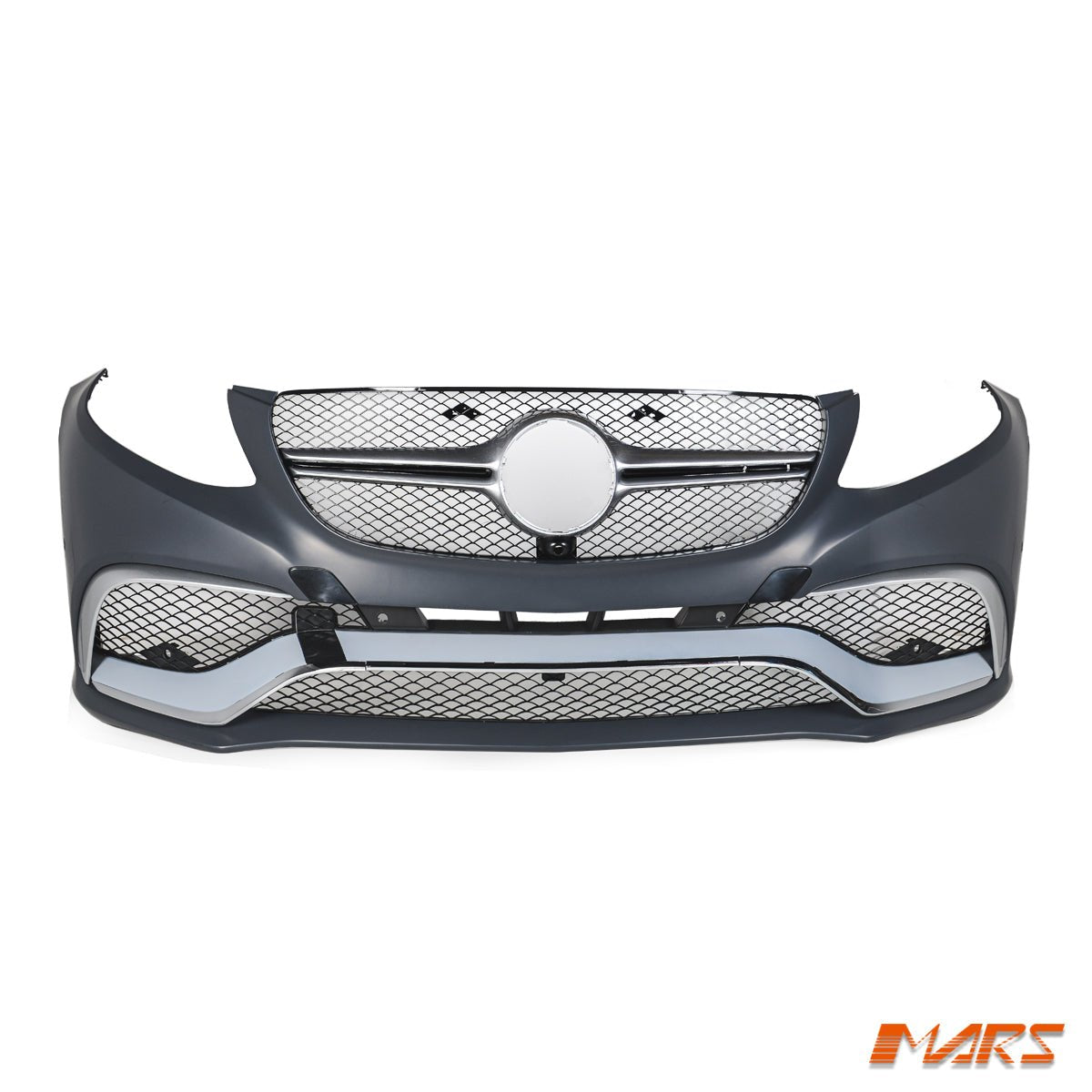GLE63 Style Front Bumper bar BodyKit & Grill for Mercedes - Benz GLE Class C292 Coupe 2015 - 2019 & GLE43 AMG - Mars Performance