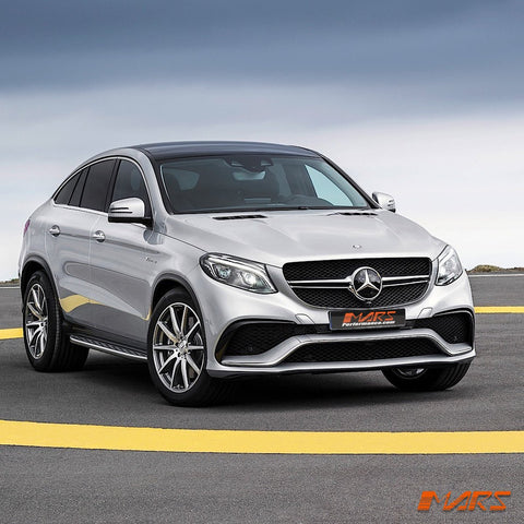 GLE63 Style Front Bumper bar BodyKit & Grill for Mercedes - Benz GLE Class C292 Coupe 2015 - 2019 & GLE43 AMG - Mars Performance
