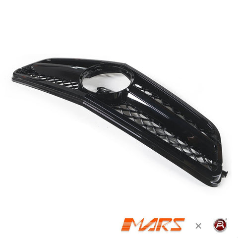Gloss Black AMG C63 Style Front Bumper Bar Grille Grill Bodykit for Mercedes - Benz C - Class W204 Sedan & C204 Coupe 2007 - 2014 - Mars Performance