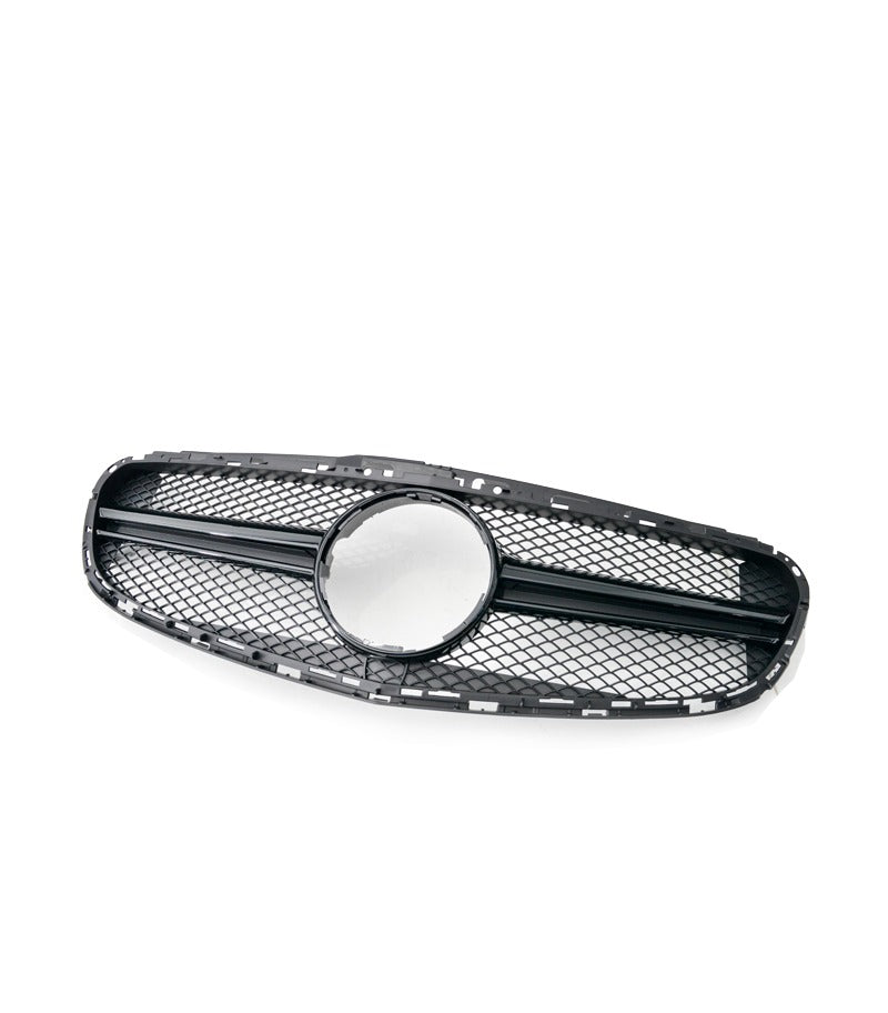 Gloss Black AMG E63 Style Front Bumper Bar Grille Grill Bodykit for Mercedes - Benz E - Class W212 2014 - 2016 - Mars Performance