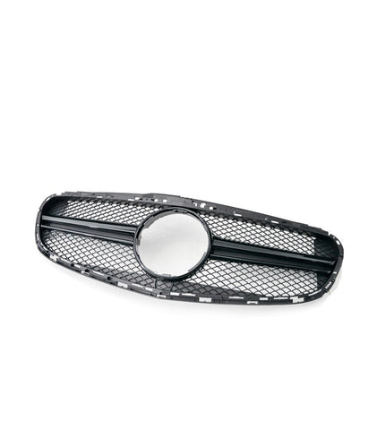 Gloss Black AMG E63 Style Front Bumper Bar Grille Grill Bodykit for Mercedes - Benz E - Class W212 2014 - 2016 - Mars Performance