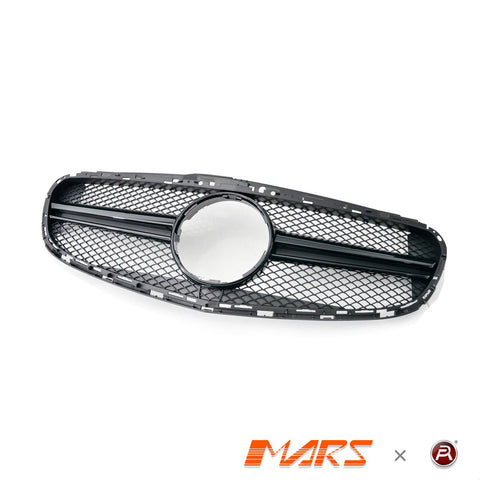 Gloss Black AMG E63 Style Front Bumper Bar Grille Grill Bodykit for Mercedes - Benz E - Class W212 2014 - 2016 - Mars Performance