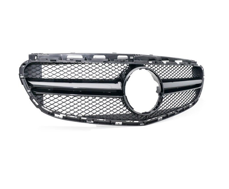 Gloss Black AMG E63 Style Front Bumper Bar Grille Grill Bodykit for Mercedes - Benz E - Class W212 2014 - 2016 - Mars Performance