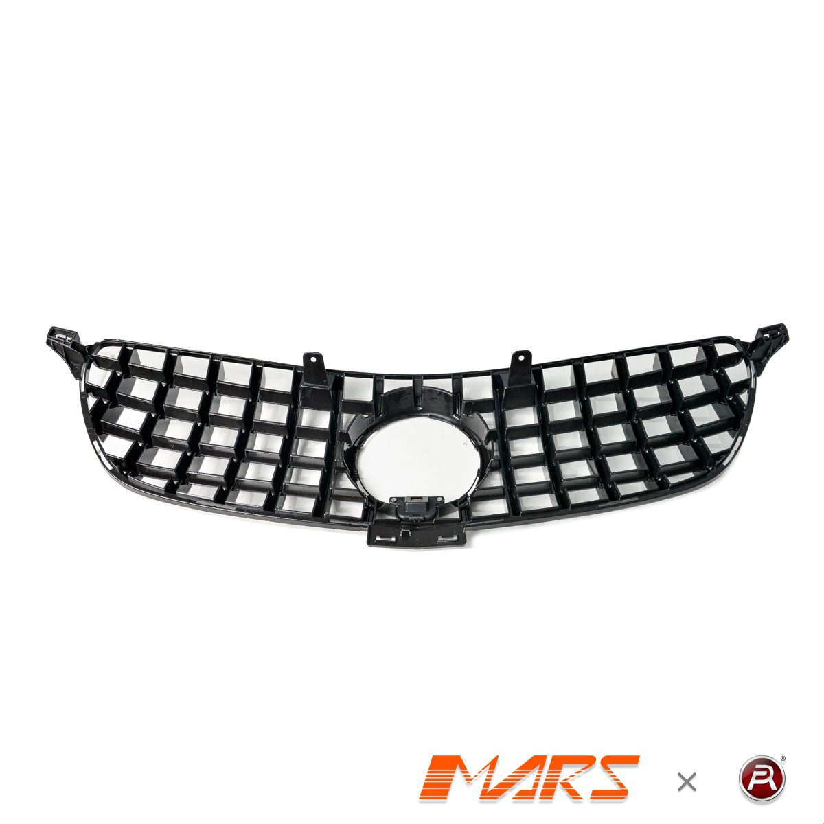 Gloss Black AMG Panamericana Style Front Bumper Bar Grille Grill Bodykit for Mercedes - Benz C292 W292 GLE Coupe & GLE43 2015 - 2019 - Mars Performance