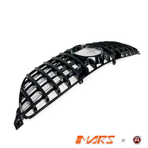 Gloss Black AMG Panamericana Style Front Bumper Bar Grille Grill Bodykit for Mercedes - Benz C292 W292 GLE Coupe & GLE43 2015 - 2019 - Mars Performance
