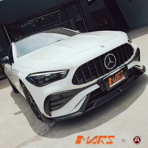Gloss Black AMG Panamericana Style Front Bumper Bar Grille Grill Bodykit for Mercedes - Benz CLE - Class C236 A236 2023 - 2025 - Mars Performance