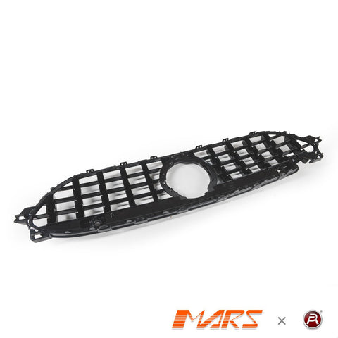 Gloss Black AMG Panamericana Style Front Bumper Bar Grille Grill Bodykit for Mercedes - Benz CLE - Class C236 A236 2023 - 2025 - Mars Performance