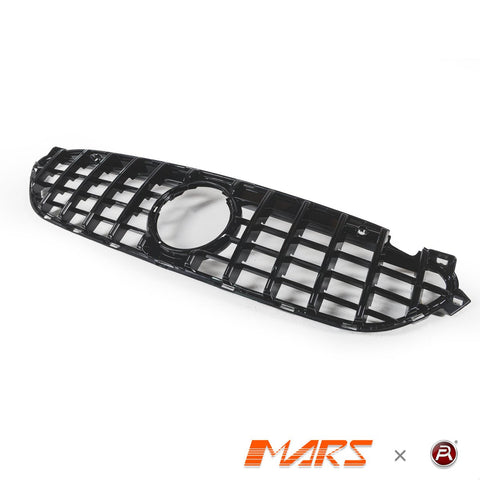 Gloss Black AMG Panamericana Style Front Bumper Bar Grille Grill Bodykit for Mercedes - Benz CLE - Class C236 A236 2023 - 2025 - Mars Performance