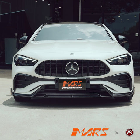 Gloss Black AMG Panamericana Style Front Bumper Bar Grille Grill Bodykit for Mercedes - Benz CLE - Class C236 A236 2023 - 2025 - Mars Performance