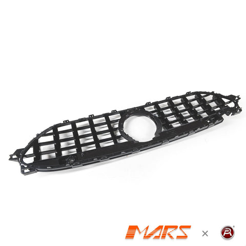 Gloss Black AMG Panamericana Style Front Bumper Bar Grille Grill Bodykit for Mercedes - Benz CLE - Class C236 A236 2023 - 2025 - Mars Performance
