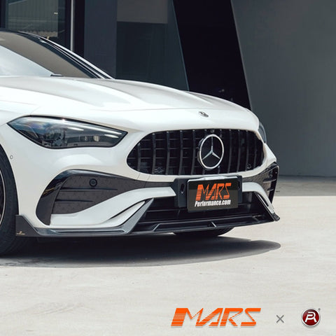 Gloss Black AMG Panamericana Style Front Bumper Bar Grille Grill Bodykit for Mercedes - Benz CLE - Class C236 A236 2023 - 2025 - Mars Performance