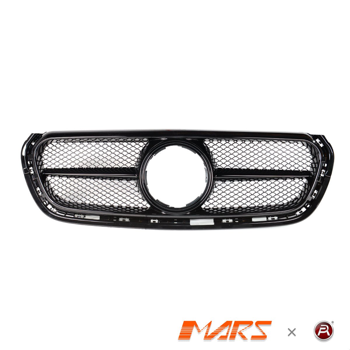 Gloss Black AMG Style Front Bumper Bar Grille Grill Bodykit for Mercedes - Benz X - Class Pick Up Ute W470 2017 - 22 - Mars Performance