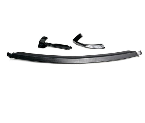 Gloss Black Brabus Style Front Bumper Bar Lip Spoiler Bodykit for Mercedes - Benz 2015 - 2019 GLC - Class X253 C253 AMG Pack & GLC43 - Mars Performance