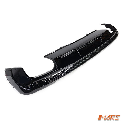 Gloss Black Bumper Bar diffuser Bodykit for AUDI B9 S4 & A4 S - line Sedan Avant 2020 - 2024 - Mars Performance