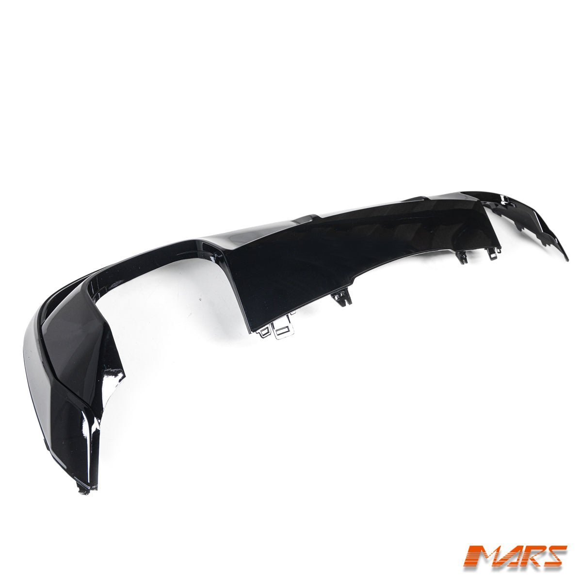 Gloss Black Bumper Bar diffuser Bodykit for AUDI B9 S4 & A4 S - line Sedan Avant 2020 - 2024 - Mars Performance