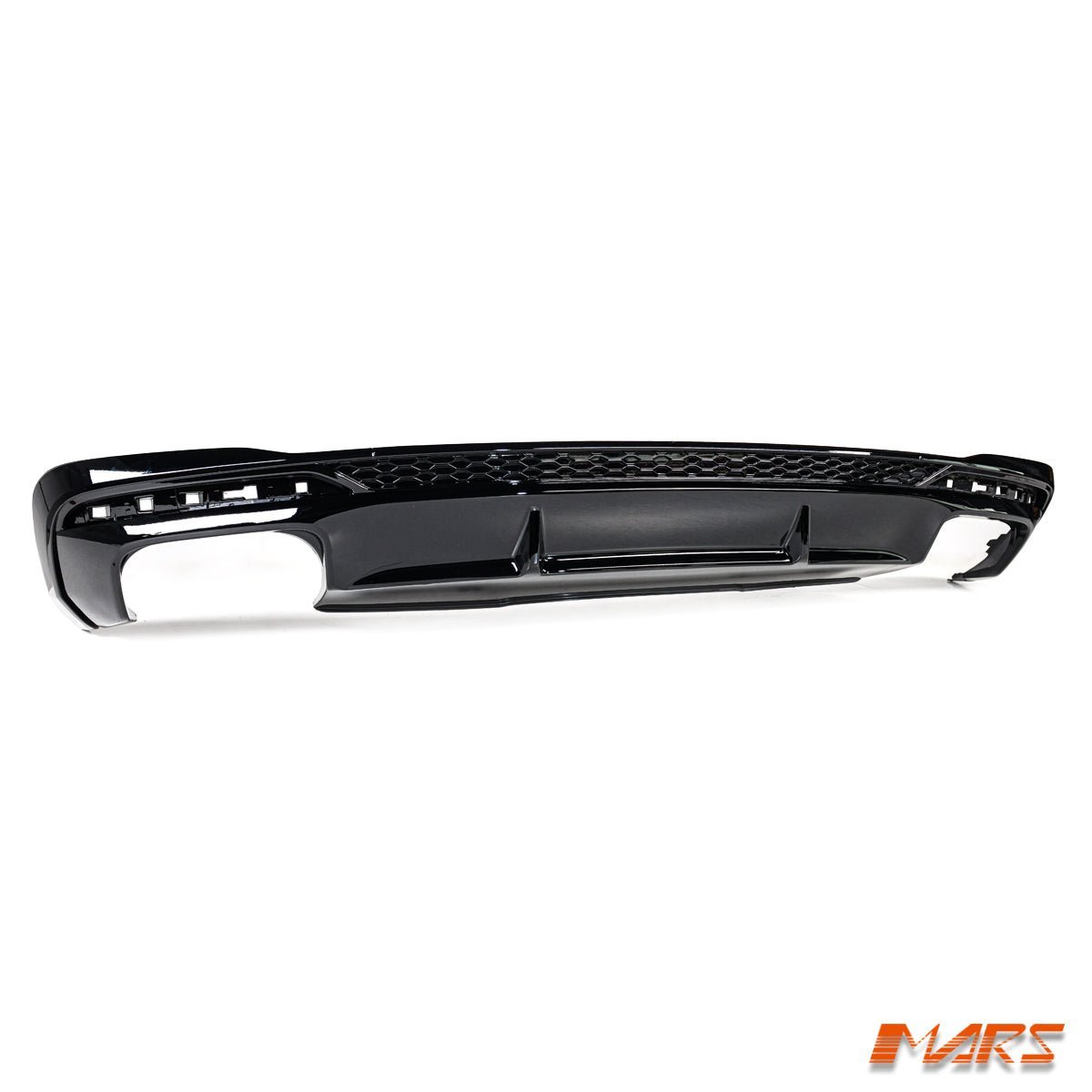 Gloss Black Bumper Bar diffuser Bodykit for AUDI B9 S4 & A4 S - line Sedan Avant 2020 - 2024 - Mars Performance