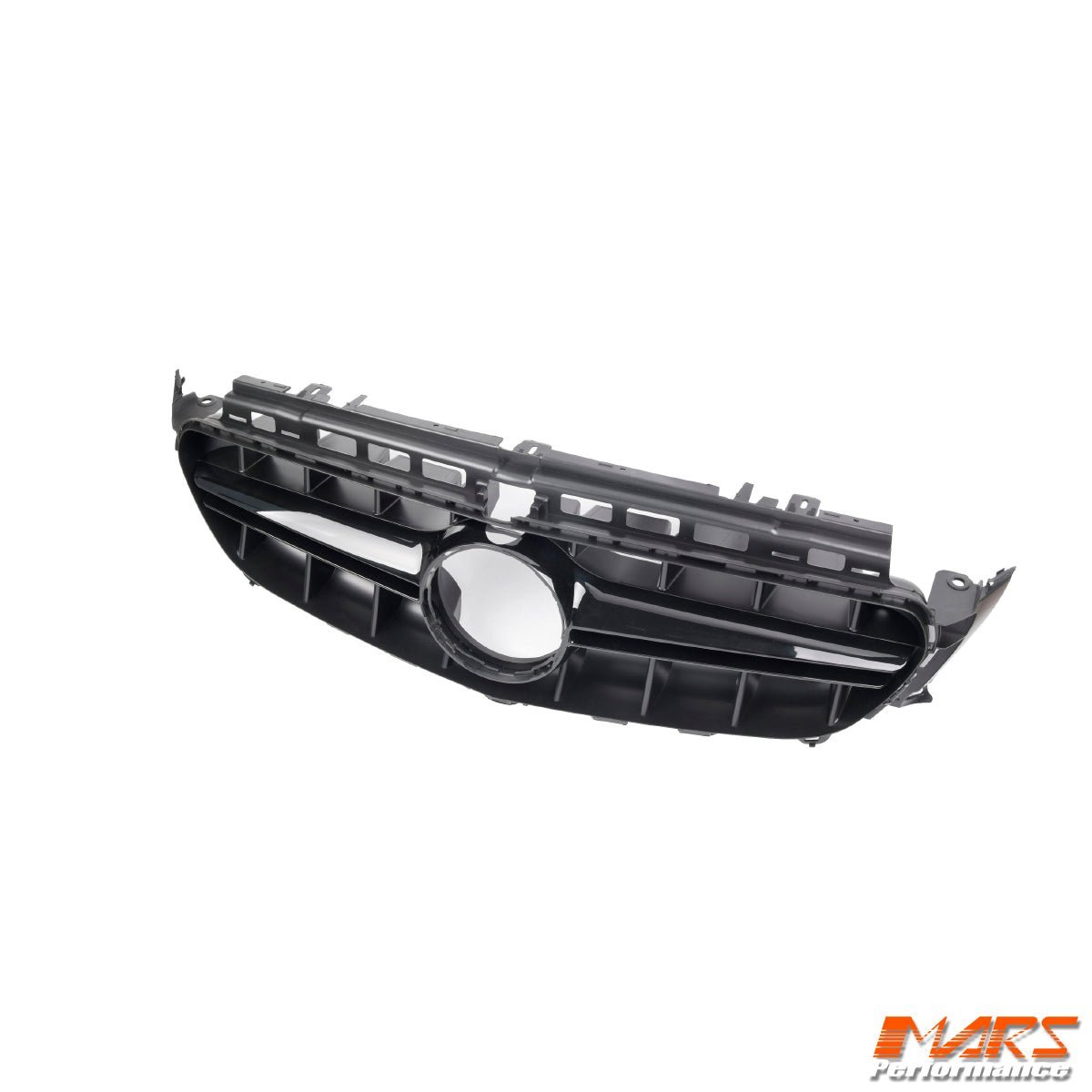 Gloss Black E63 - S Style Front Bumper Bar Grille Grill Bodykit for Mercedes - Benz E - Class 2016 - 2020 Pre Update W213 C238 & E43 E53 AMG - Mars Performance