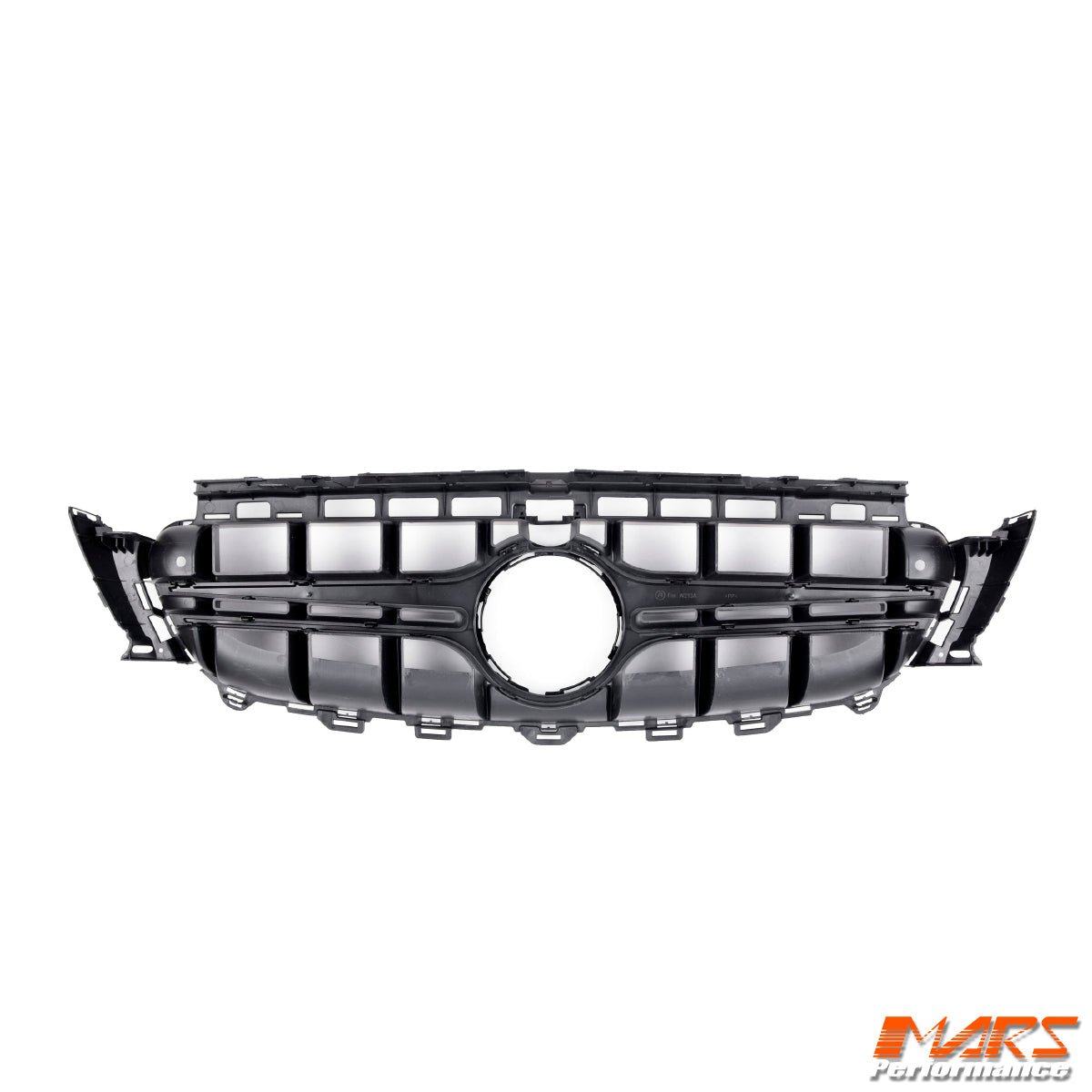 Gloss Black E63 - S Style Front Bumper Bar Grille Grill Bodykit for Mercedes - Benz E - Class 2016 - 2020 Pre Update W213 C238 & E43 E53 AMG - Mars Performance