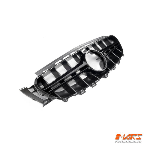 Gloss Black E63 - S Style Front Bumper Bar Grille Grill Bodykit for Mercedes - Benz E - Class 2016 - 2020 Pre Update W213 C238 & E43 E53 AMG - Mars Performance