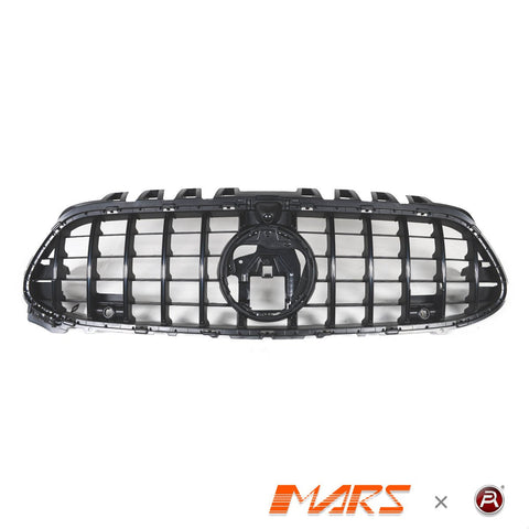 Gloss Black Front Bumper Bar Grill for Mercedes - Benz A45 A45S AMG W177 Hatch 2018 - 2024 - Mars Performance