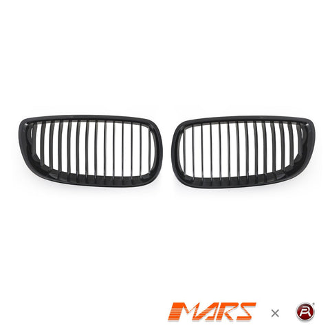 Gloss Black Front Bumper bar Grille Grill Bodykit for BMW 3 Series E92 E93 Pre LCI 2006 - 2009 & M3 - Mars Performance