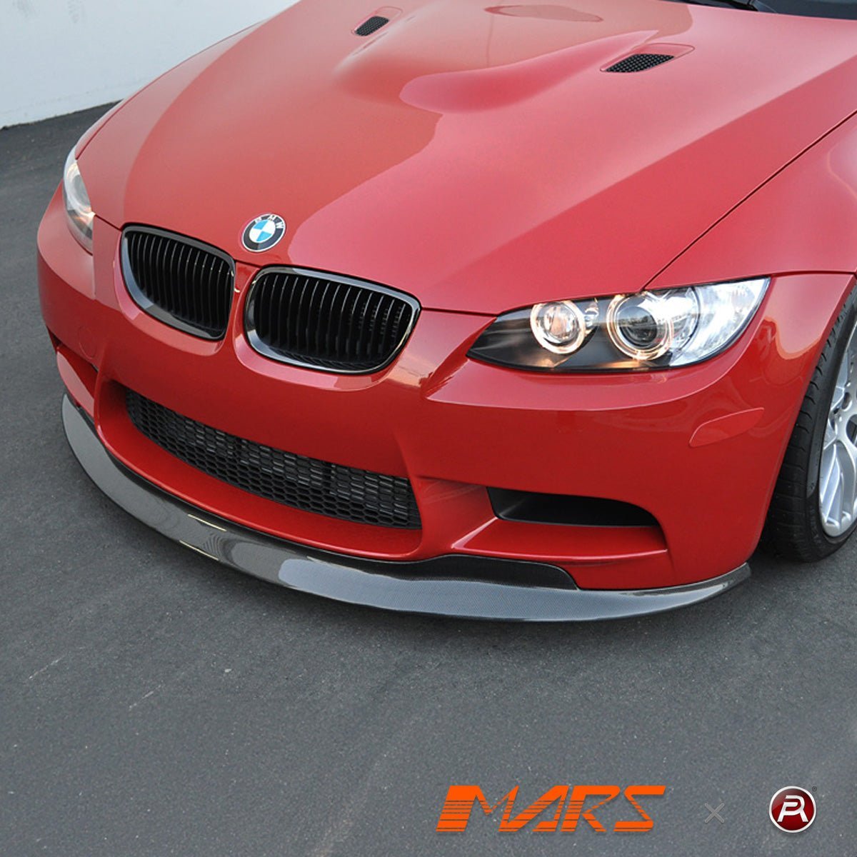 Gloss Black Front Bumper bar Grille Grill Bodykit for BMW 3 Series E92 E93 Pre LCI 2006 - 2009 & M3 - Mars Performance