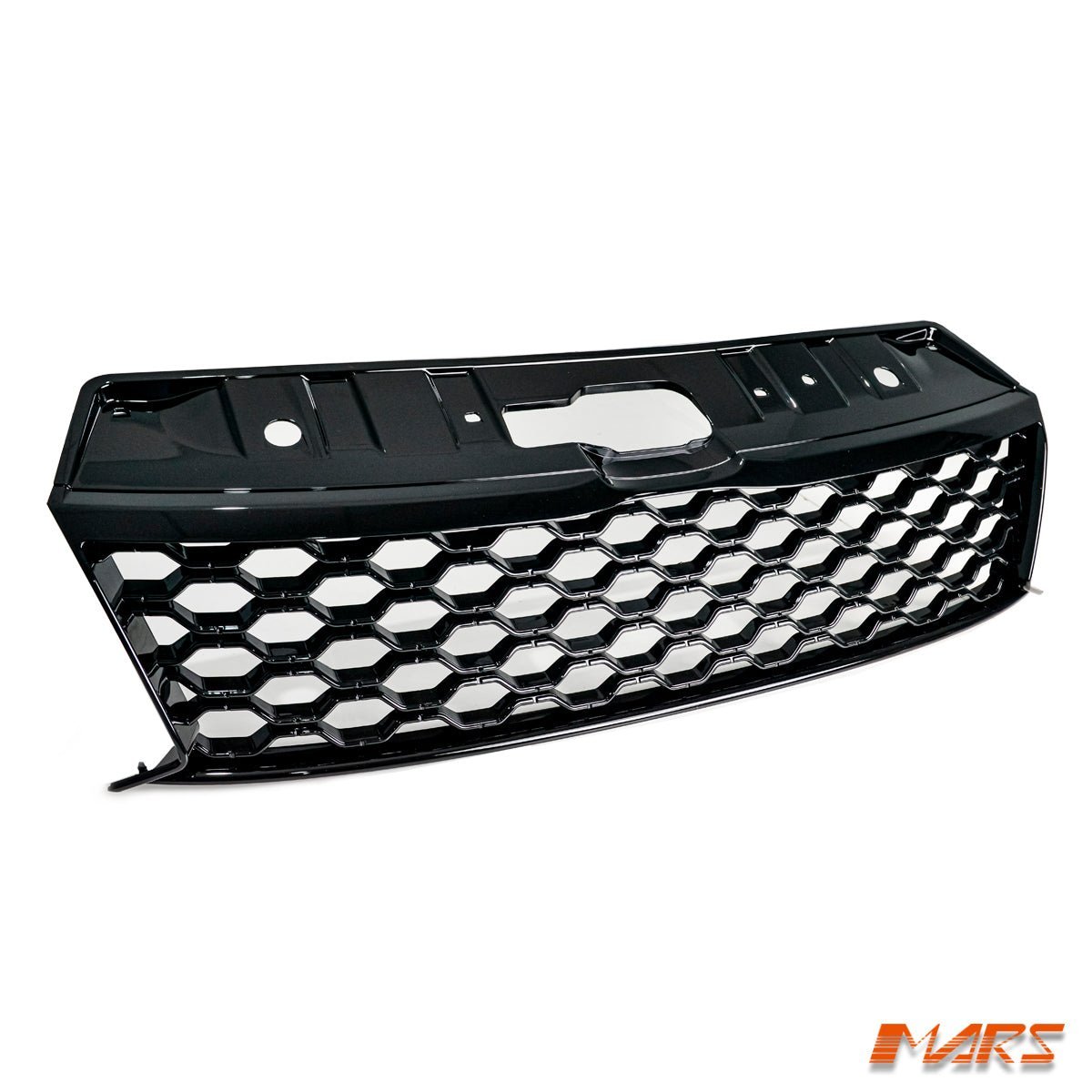 Gloss Black Front Bumper Bar Grille Grill Mesh Bodykit for VW Volkswagen Amarok 2H 2011 - 2020 - Mars Performance