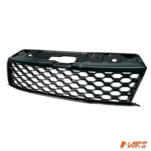 Gloss Black Front Bumper Bar Grille Grill Mesh Bodykit for VW Volkswagen Amarok 2H 2011 - 2020 - Mars Performance