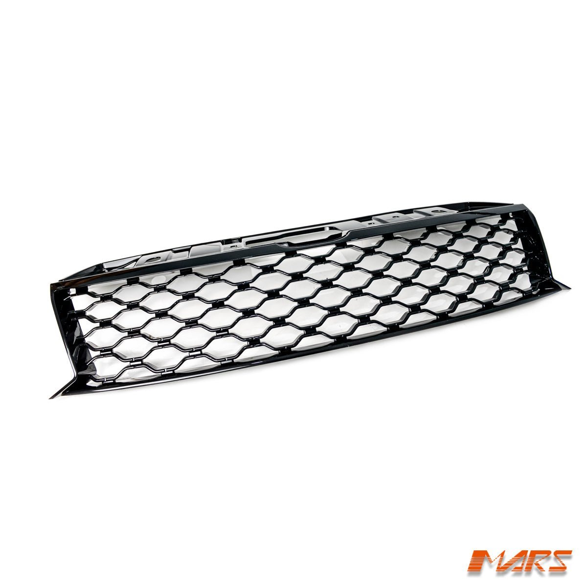 Gloss Black Front Bumper Bar Grille Grill Mesh Bodykit for VW Volkswagen Amarok 2H 2011 - 2020 - Mars Performance