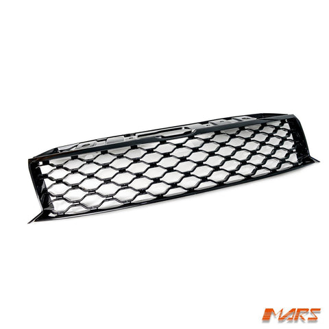 Gloss Black Front Bumper Bar Grille Grill Mesh Bodykit for VW Volkswagen Amarok 2H 2011 - 2020 - Mars Performance