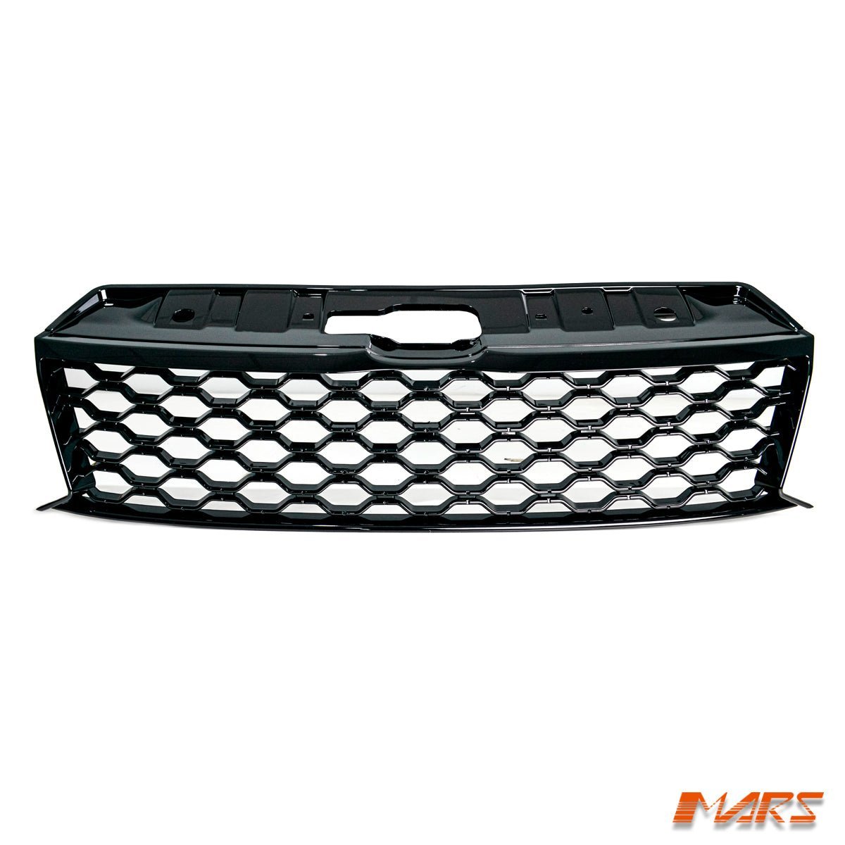 Gloss Black Front Bumper Bar Grille Grill Mesh Bodykit for VW Volkswagen Amarok 2H 2011 - 2020 - Mars Performance