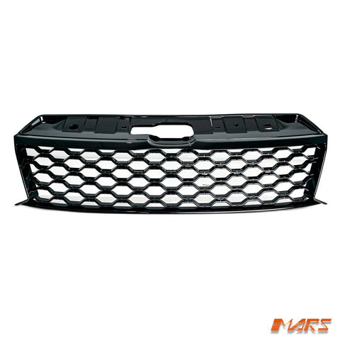 Gloss Black Front Bumper Bar Grille Grill Mesh Bodykit for VW Volkswagen Amarok 2H 2011 - 2020 - Mars Performance