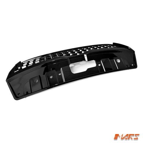 Gloss Black Front Bumper Bar Grille Grill Mesh Bodykit for VW Volkswagen Amarok 2H 2011 - 2020 - Mars Performance