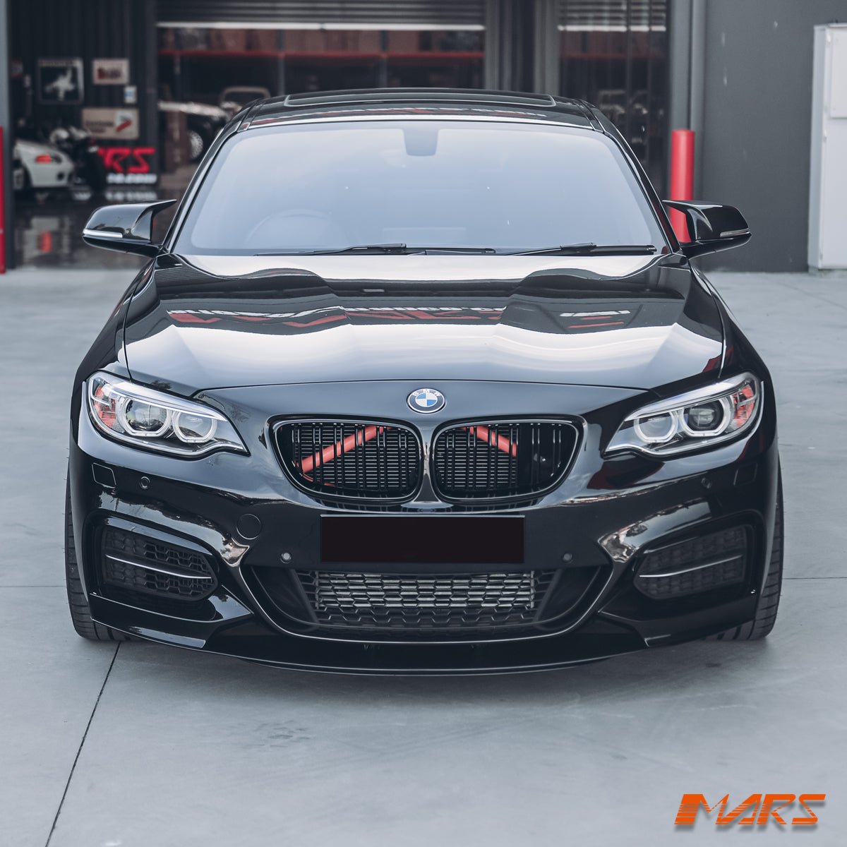 KÜHLERGRILL DOPPELSTEG NIEREN GRILL FÜR BMW 2ER F22 F23 GLANZ SCHWARZ KÜHLERGRILL DOPPELSTEG NIEREN GRILL FÜR BMW 2ER F22 F23 GLANZ SCHWARZ