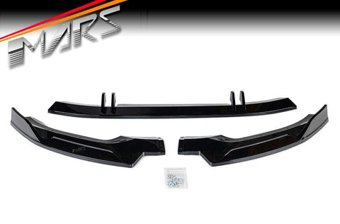 Gloss Black Front Bumper Bar Lip Spoiler Bodykit for AUDI A5 S - line & S5 F5 2020 - 2024 - Mars Performance