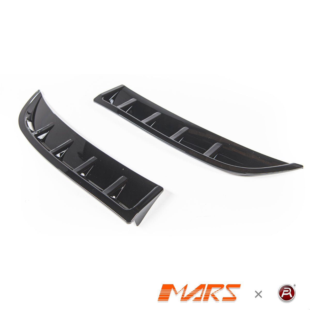 Gloss Black Front Bumper Bar Side Vent Cover Blade Bodykit for Mercedes - Benz CLA - Class C118 W118 2018 - 2024 & CLA35 AMG - Mars Performance