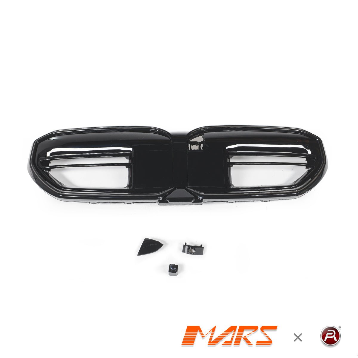 Gloss Black G90 G99 M5 Style Front Bumper Bar Kidney Grille Grill Bodykit for BMW 5 Series G60 Sedan & G61 Wagon 2024+ - Mars Performance