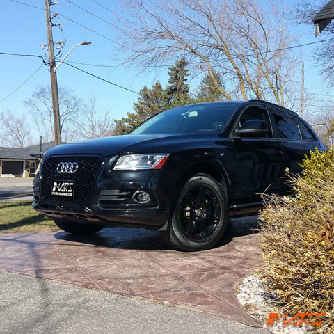 Gloss Black Honeycomb RS - Q5 Style Front Bumper Bar Grille Grill Bodykit for AUDI Q5 8R 2013 - 2016 - Mars Performance