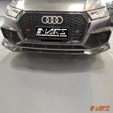 Gloss Black Honeycomb RS - Q5 Style Front Bumper Bar Grille Grill Bodykit for AUDI Q5 SQ5 FY 2017 - 2020 - Mars Performance