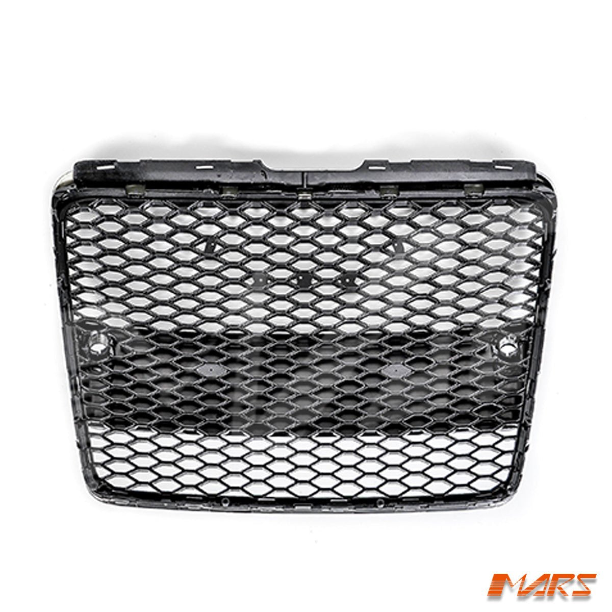 Gloss Black Honeycomb RS Style Front Bumper Bar Grille Grill Bodykit for AUDI A6 4F C6 2004 - 2011 - Mars Performance
