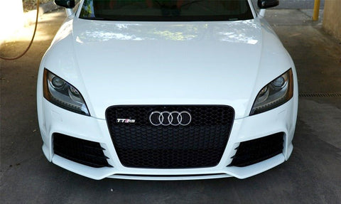 Gloss Black Honeycomb RS - TT Style Front Bumper Bar Grille Grill Bodykit for AUDI TT 8J 2006 - 2014 - Mars Performance